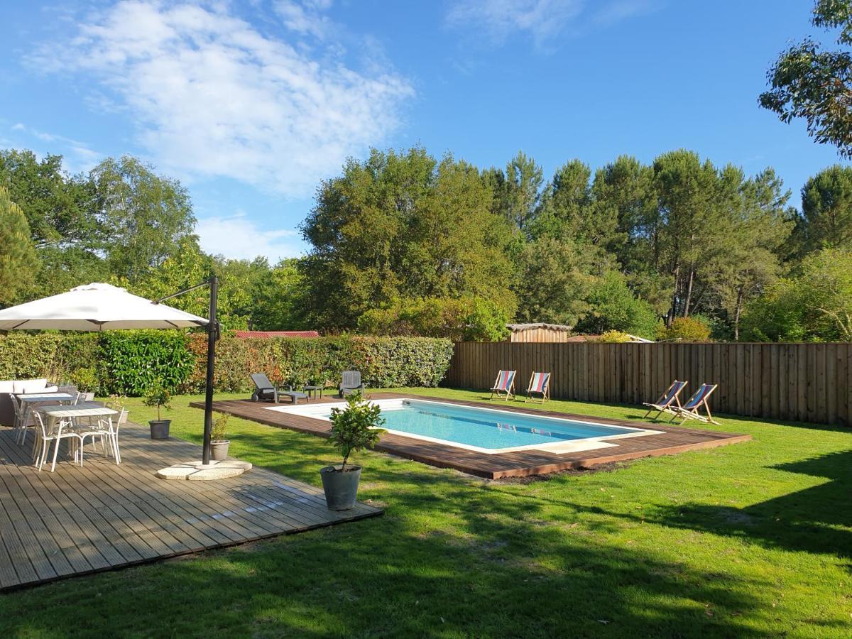 La Grange Du Born Bed and Breakfast Sainte-Eulalie-en-Born Exteriör bild